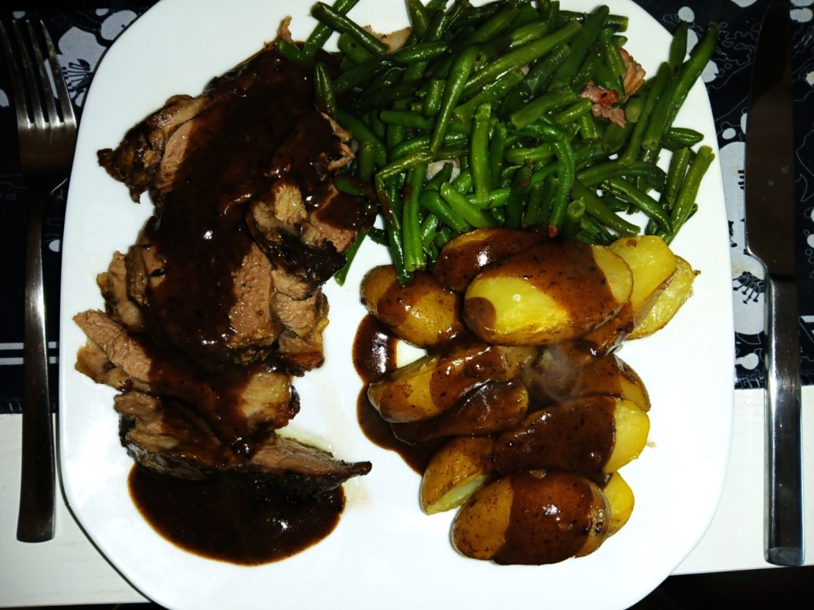 Lammschulter, zart geschmort